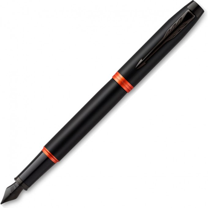 Перьевая ручка PARKER IM VIBRANT RINGS FLAME ORANGE BT F 2172943 Перьевая ручка PARKER IM VIBRANT RINGS FLAME ORANGE BT F 2172943
