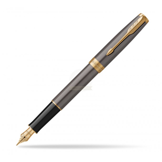 Ручка перьевая PARKER SONNET GREY CORE GT () F 2213680 Ручка перьевая PARKER SONNET GREY CORE GT () F 2213680